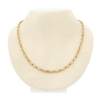 Tricolor gold cardano link chain Image 1 of Tricolor gold cardano link chain
