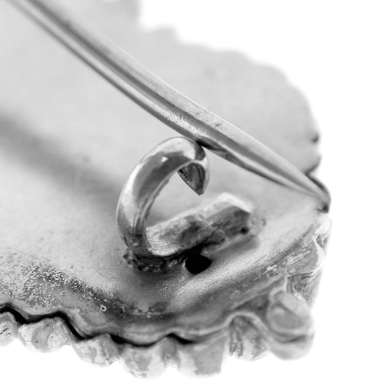 Image 8 of Vintage silver fantasy brooch