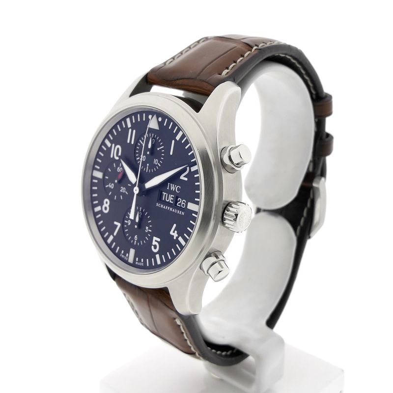 Image 2 of IWC Pilot's Watch; Chronograph men's watch