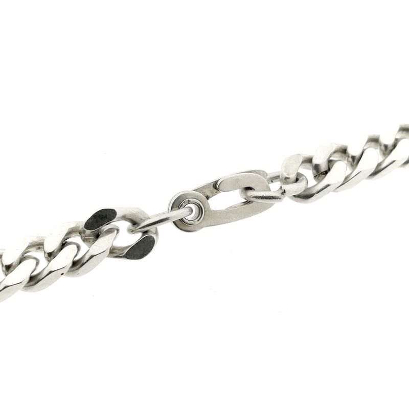 Image 4 of Silver robust gourmet link chain
