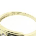 Image 6 of 8 carat solitaire ring with zirconia