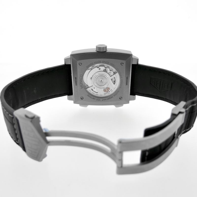 Image 13 of TAG Heuer Monaco Titan Special Edition (500 pieces); Chronograph men's watch