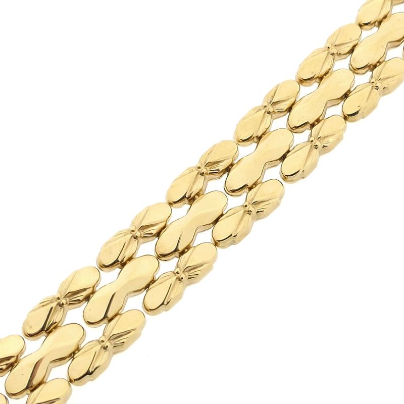 Image 6 of Golden Bismarck Link Bracelet