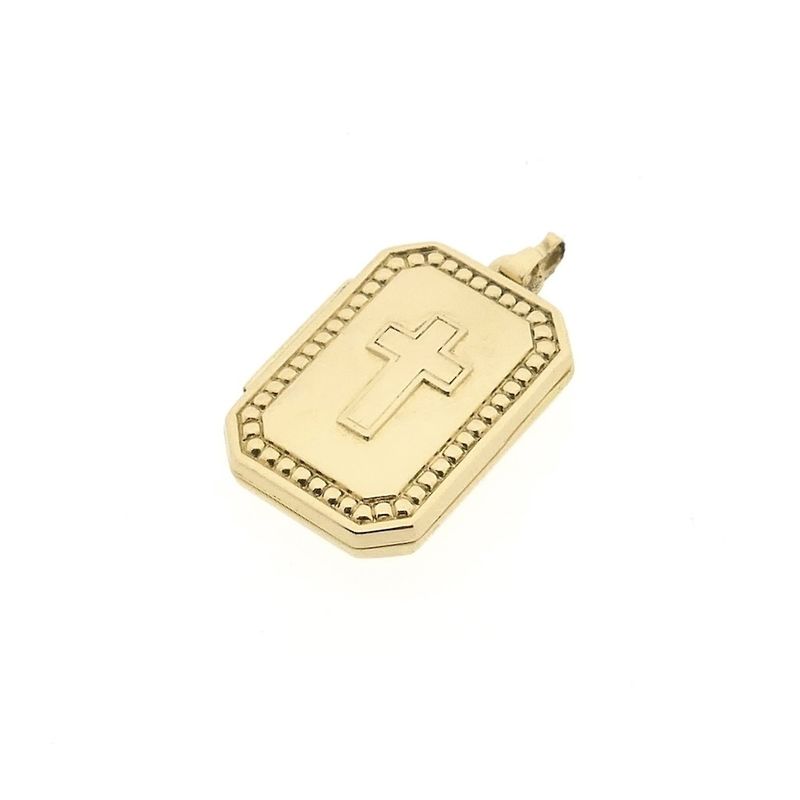Image 8 of Vintage gold locket pendant