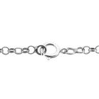 Image 8 of Antique silver watch chain with two signets and watch key | 62 cm