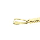 Image 5 of Gold pendant of a tennis racket with diamond; 0.04 ct.