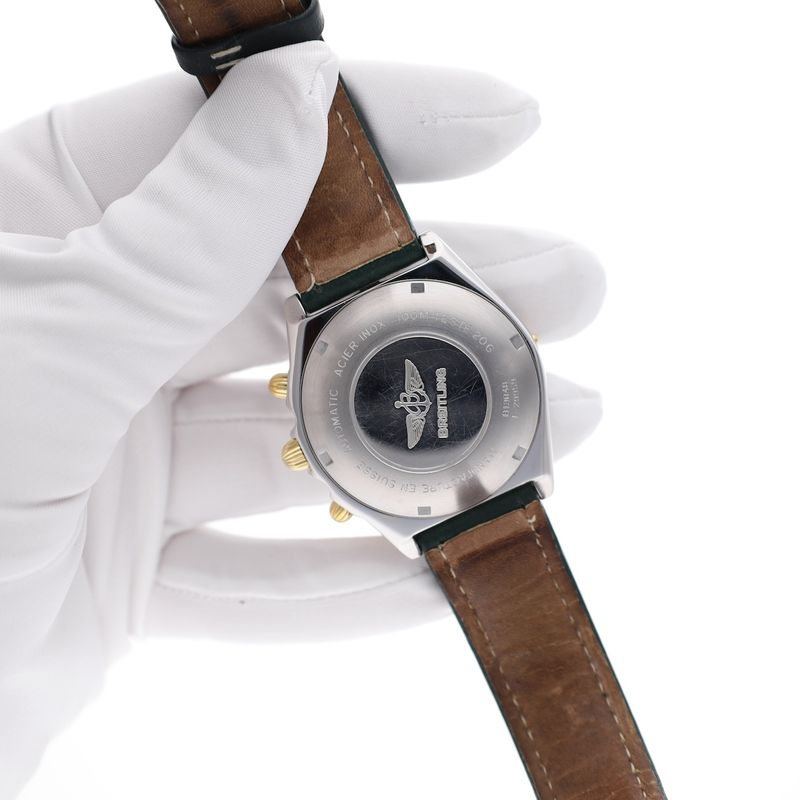 Image 14 of Breitling Chronomat Chronograph 'Racing Green' B13048; Automatic men's watch