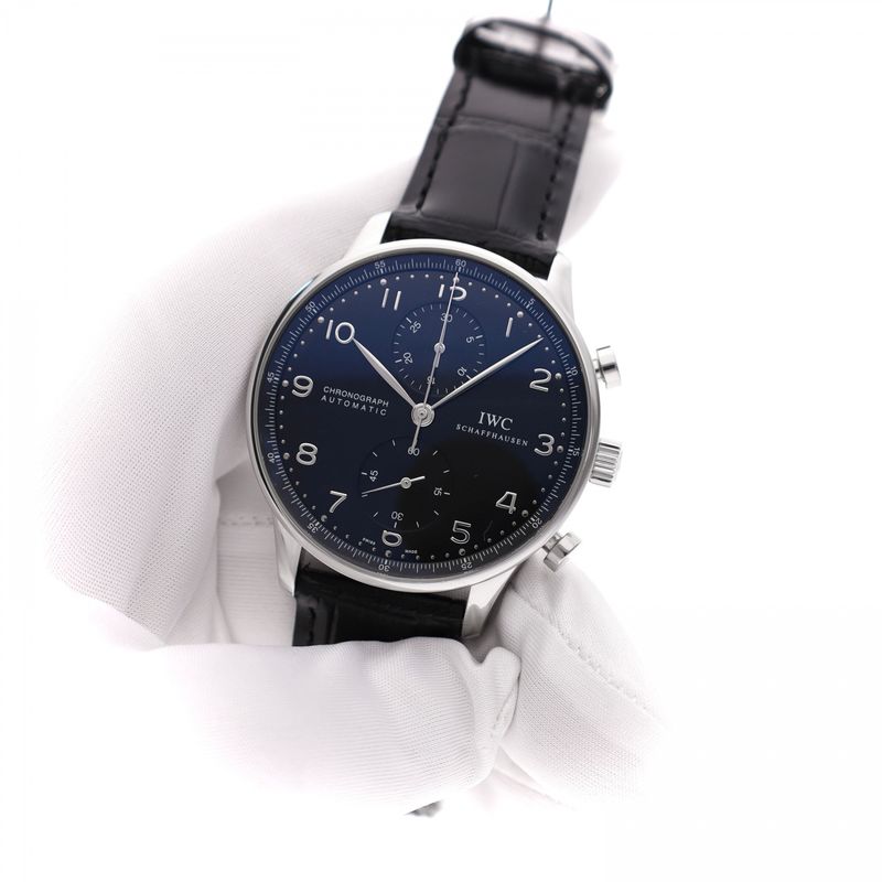 Image 5 of IWC Portuguese Chronograph IW371438; Automatic Men's Watch