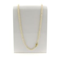 Pearl sautoir with gold clasp | 69 cm