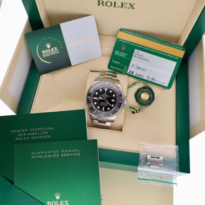 Rolex Sea-Dweller Deepsea 126660; Automatic Men's Watch (Full-set, Rolex Serviced) Image 2 of Rolex Sea-Dweller Deepsea 126660; Automatic Men's Watch (Full-set, Rolex Serviced)