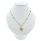 Image 3 of Gold zodiac sign pendant; Cancer