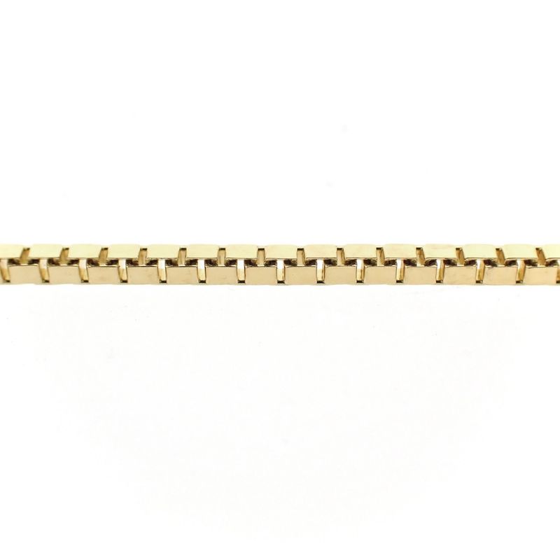 Image 8 of 18K Gold Venetian Link Chain | 50cm