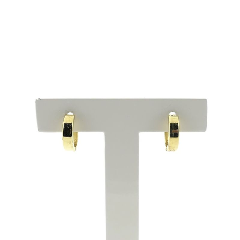 Image 1 of Gold earrings | Ø 12.4 mm