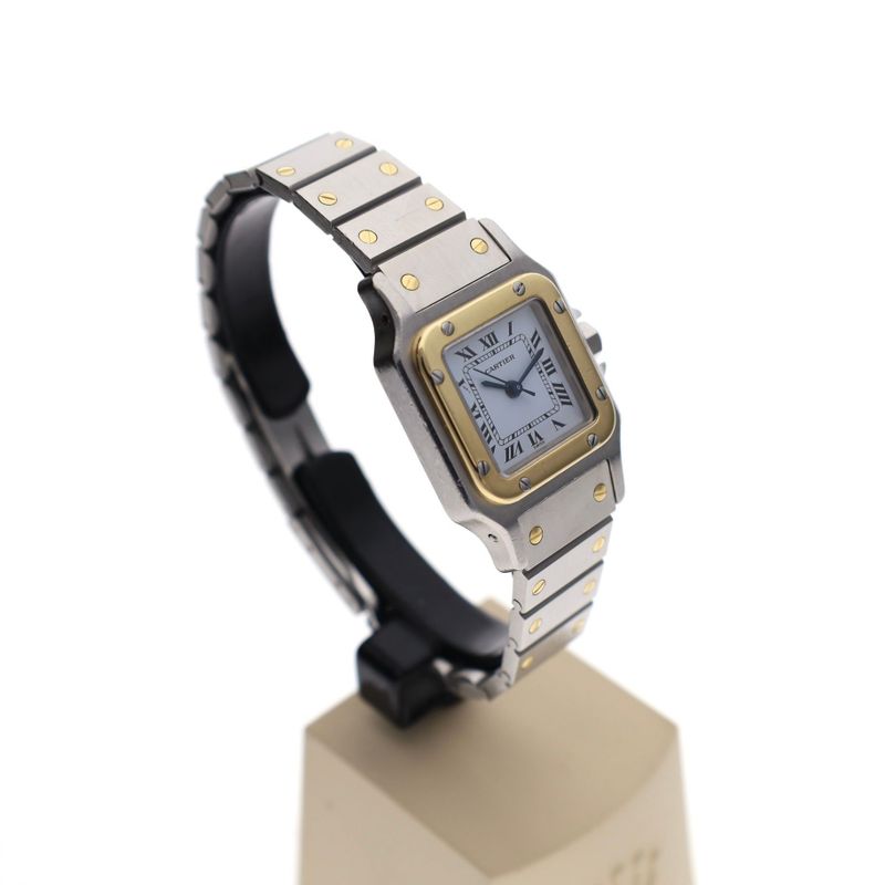 Image 7 of Cartier Santos Ladies 24mm 0902; Automatic Ladies Watch