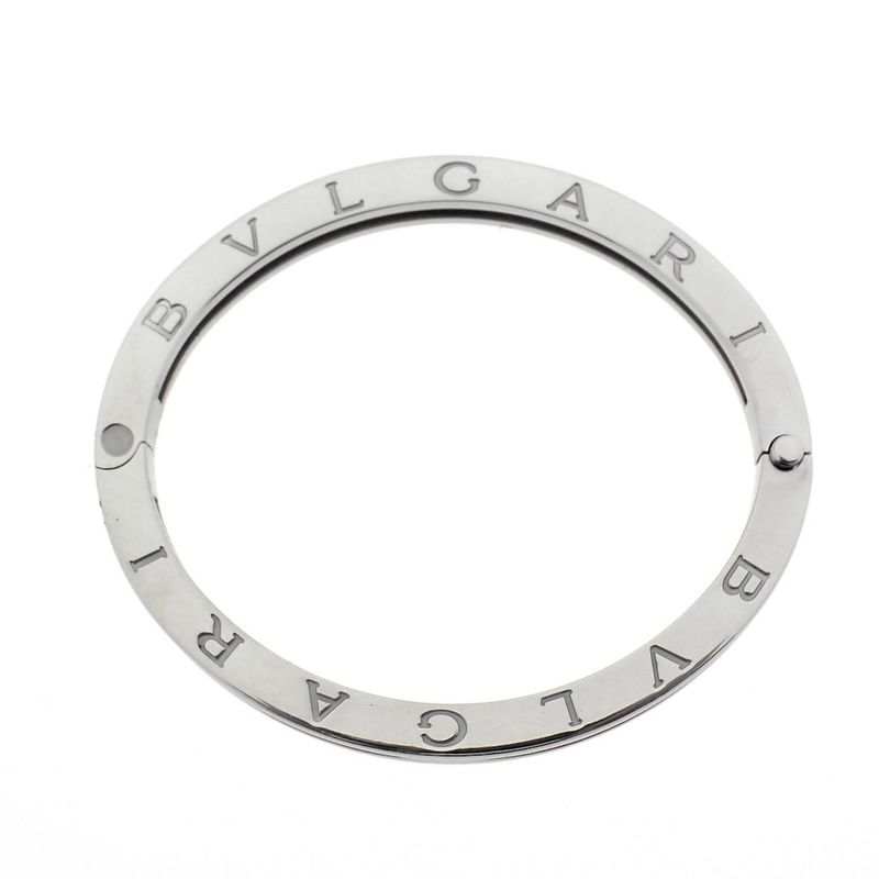 Image 11 of BVLGARI Steel and gold women's bracelet; Model B.ZERO 1