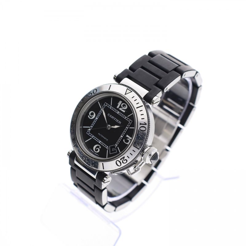 Image 3 of Cartier Pasha Seatimer 2790 W31077U2; Automatic Men's Watch