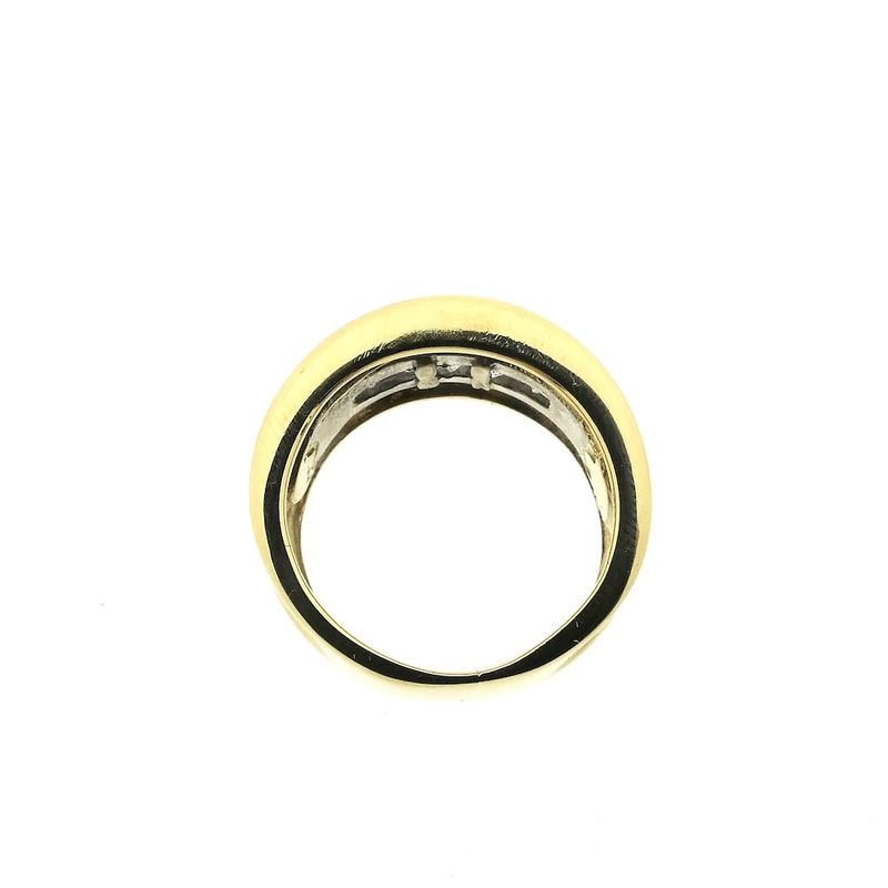 Image 3 of Gold ring with diamonds