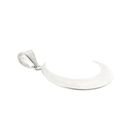 Image 3 of Silver charm; Half Moon