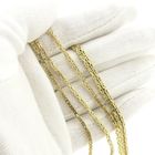 Image 7 of Gold square king link necklace | 80 cm