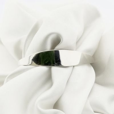 Silver clamp bracelet; Vintage | Ø 53 mm Image 1 of Silver clamp bracelet; Vintage | Ø 53 mm