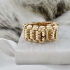 Image 5 of 18K Vintage gold wide bracelet | 19.0 cm