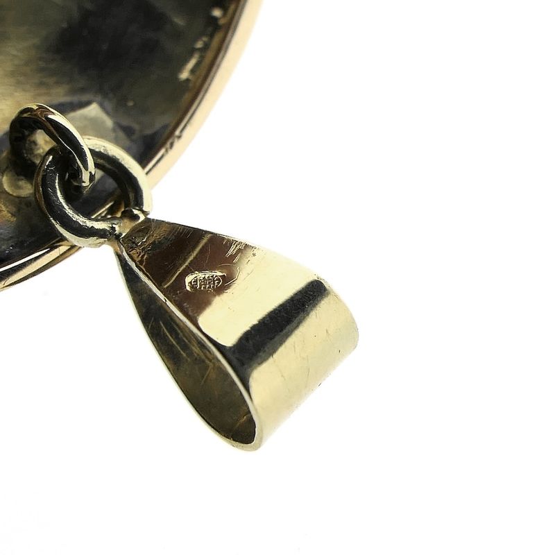 Image 9 of Victorian Gold Brooch/Pendant with Honduras Opal and Pearls