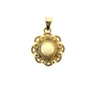 Image 1 of Gold pendant of a Zeeland button