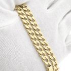 Image 8 of Solid gold gourmet link bracelet | 23.5 cm