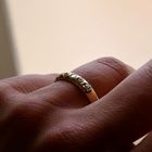 Afbeelding 7 van Gouden rijring met diamanten; 0,25 ct.