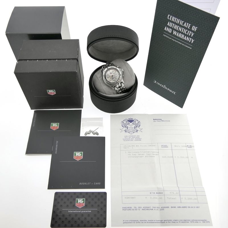 Image 14 of TAG Heuer SEL Chronograph CG1117 West McLaren Limited Edition; Men's watch