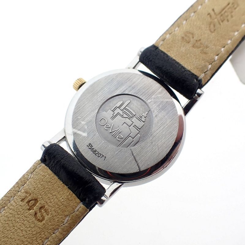 Image 7 of Omega DeVille Staal/goud; Dames horloge