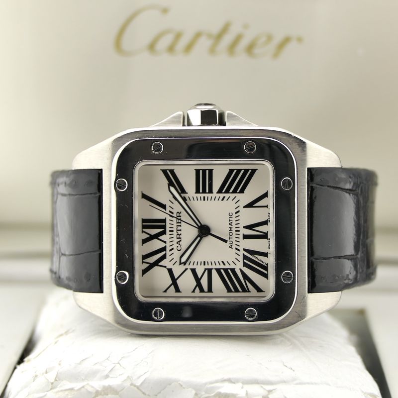 Image 13 of Cartier Santos 100 XL Automatic W20076X8/2656; Automatic men's watch