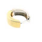 Image 7 of Bicolor Gold Hoop Earrings; Ø 12.9