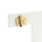 Image 4 of Gold stud earrings; Scandinavian design