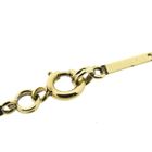 Image 10 of Two-tone gold bracelet with pearls