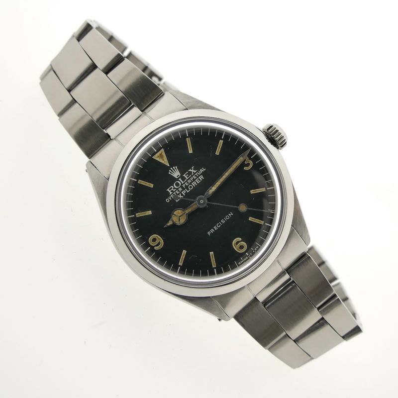 Image 21 of Rolex Airking/Explorer 5500; Automatic vintage watch from 1972 (with aftermarket modifications)