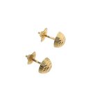 Image 8 of Vintage gold stud earrings