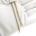 Image 8 of Gold jasseron link bracelet | 18.5 cm