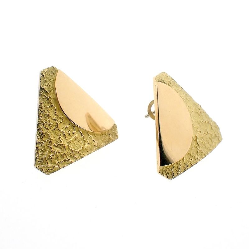 Image 6 of 18K Gold Stud Earrings | Rutigliano