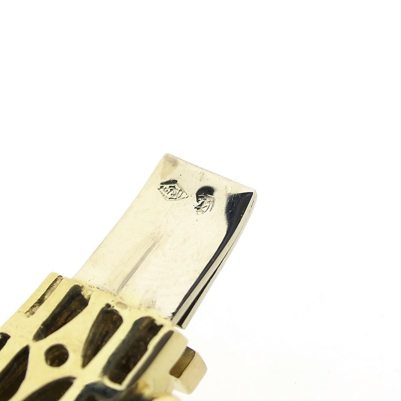 Image 7 of Solid gold women's necklace with bars