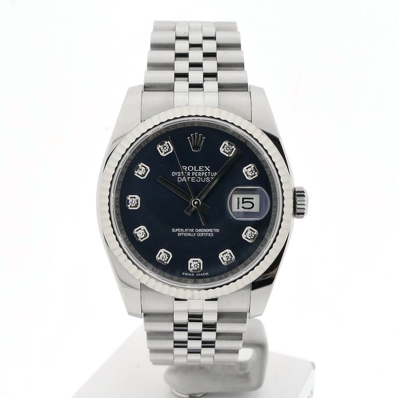 Image 12 of Rolex Datejust 36mm 116234; Automatic watch with diamond dial