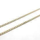 Image 4 of Gold gourmet link necklace | 43 cm