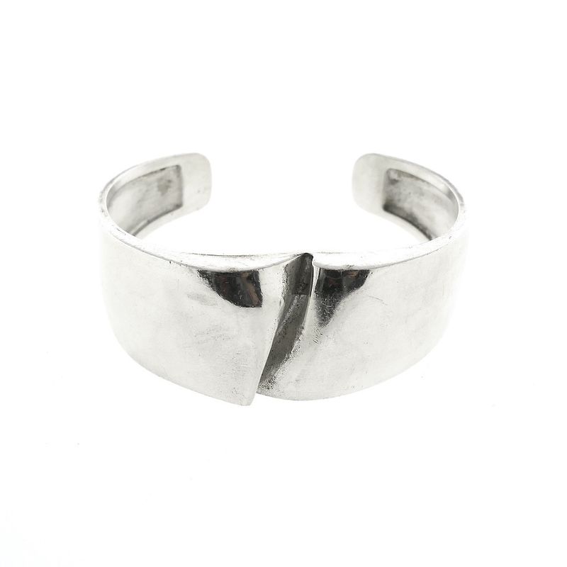 Image 1 of Silver clip bracelet Lapponia | Ø 58mm