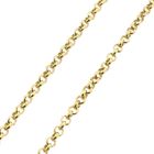 Afbeelding 5 van Gouden jasseron schakelketting 