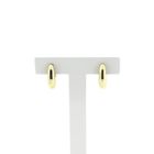 Image 2 of Gold oval earrings