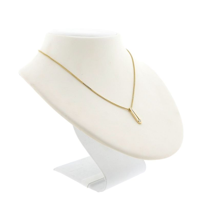 Image 5 of Two-tone fantasy pendant with diamond | 0.08 ct.