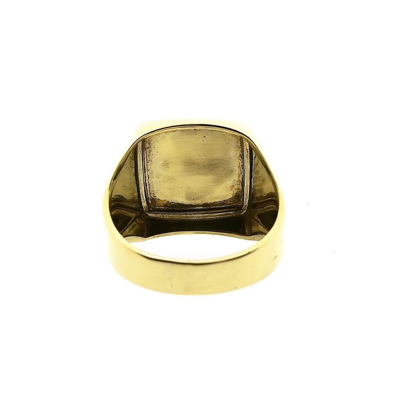 Image 4 of Vintage gold signet ring | Men