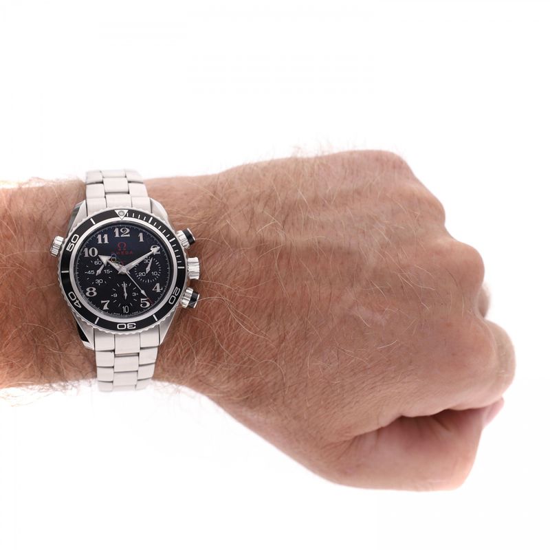 Image 14 of Omega Seamaster Planet Ocean Olympic Chronograph 37.5mm