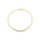 Image 1 of Gold navy link bracelet