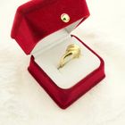 Image 2 of Gold ring with a domed design